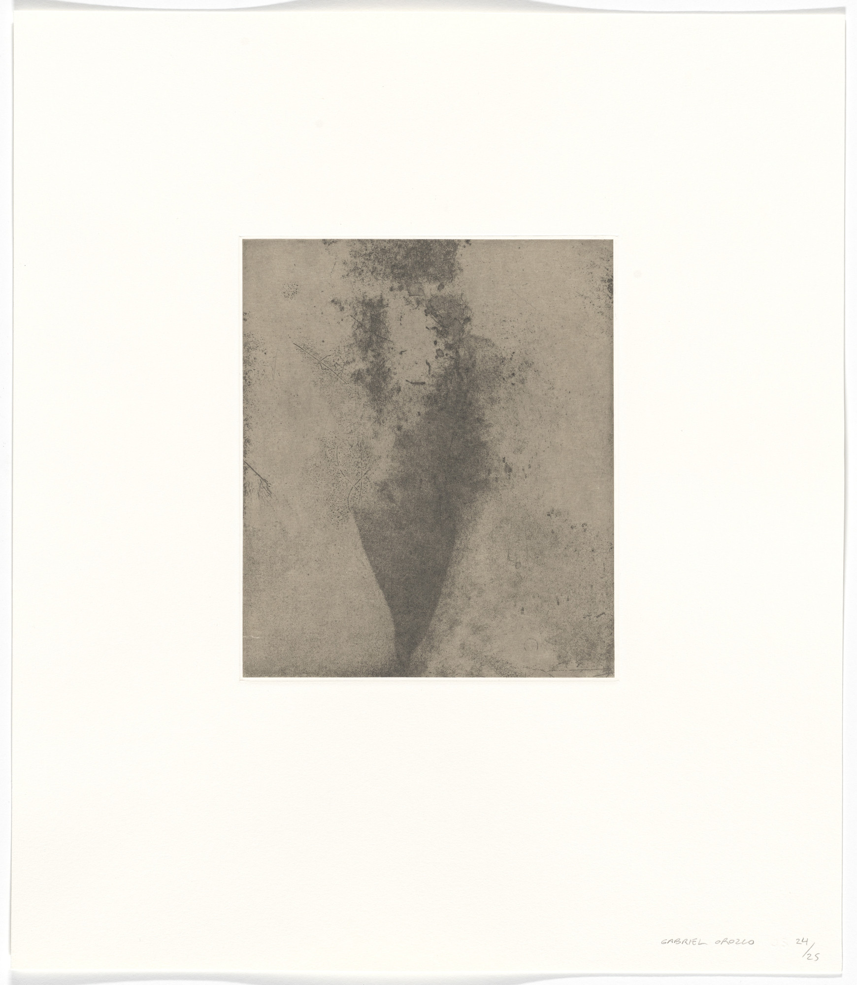 Gabriel Orozco. Untitled from Polvo Impreso (Lint Book)
