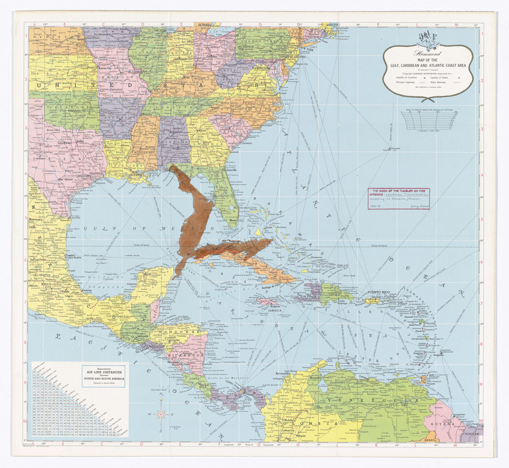 The Book of the Tumbler on Fire Appendix: Landmass Translocation: Wedding of Havana/Miami