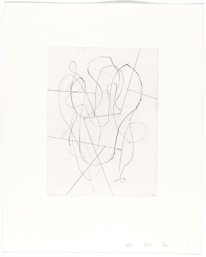 Untitled from Four Softground Etchings w/ Drypoint