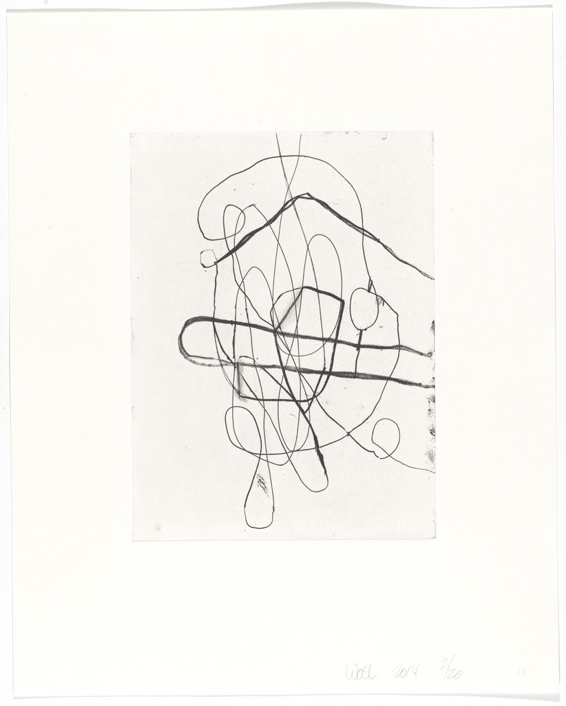 Untitled from Four Softground Etchings w/ Drypoint