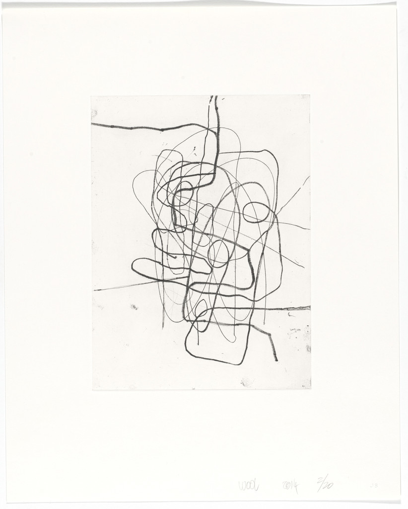 Untitled from Four Softground Etchings w/ Drypoint