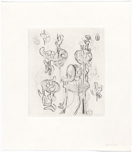 Untitled from the portfolio 5 drypoints