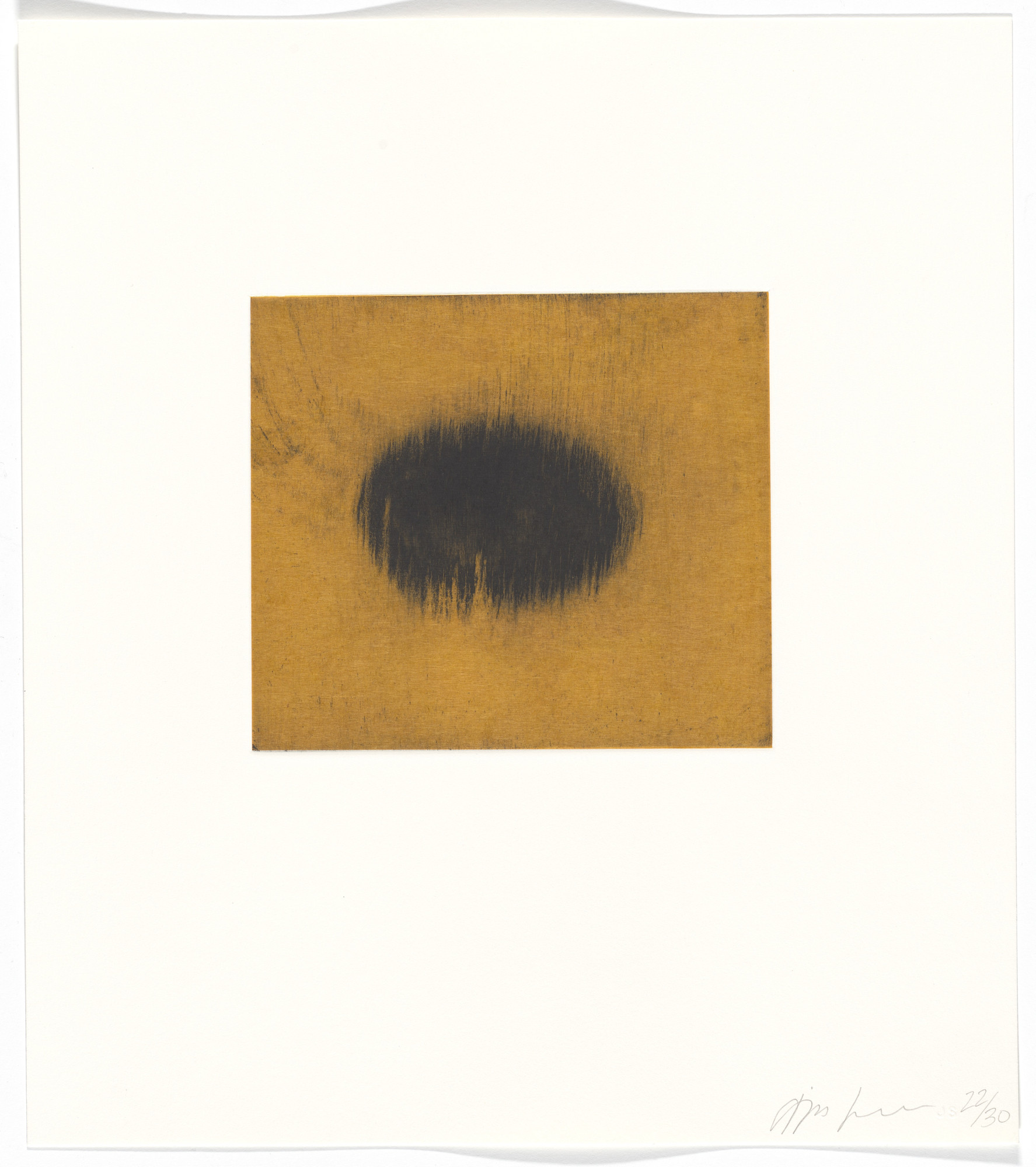 Anish Kapoor. Untitled from Blackness from Her Womb