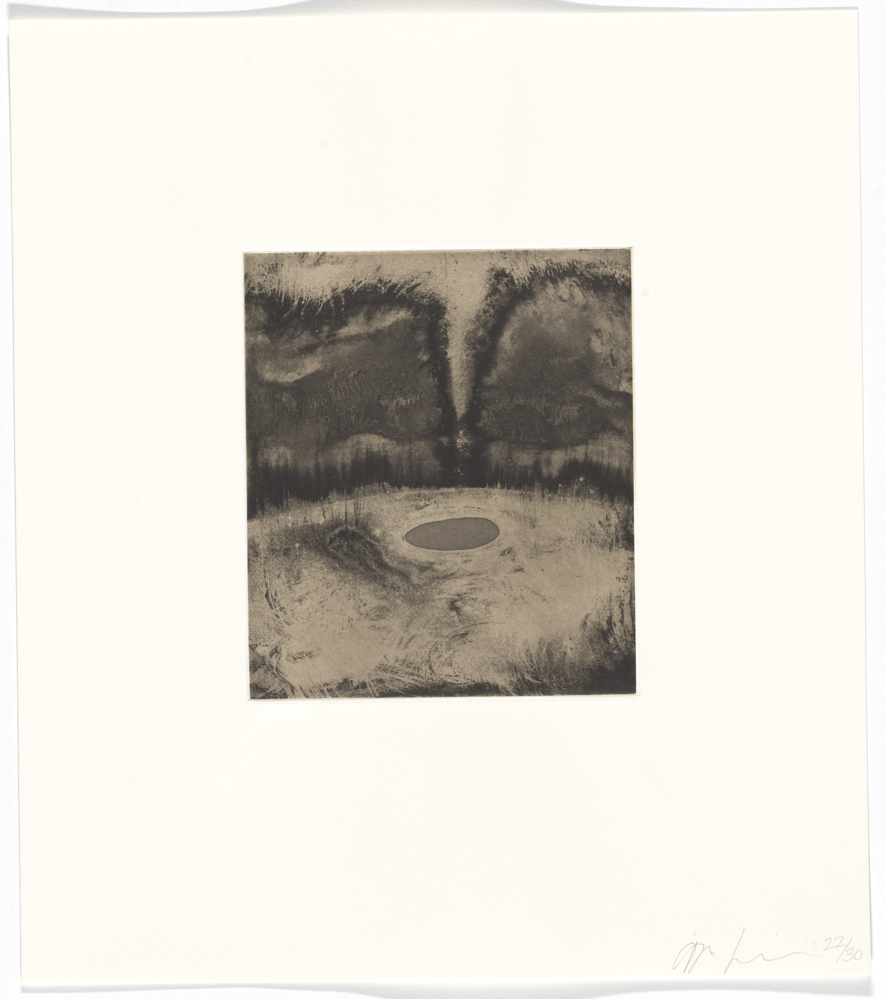 Anish Kapoor. Untitled from Blackness from Her Womb
