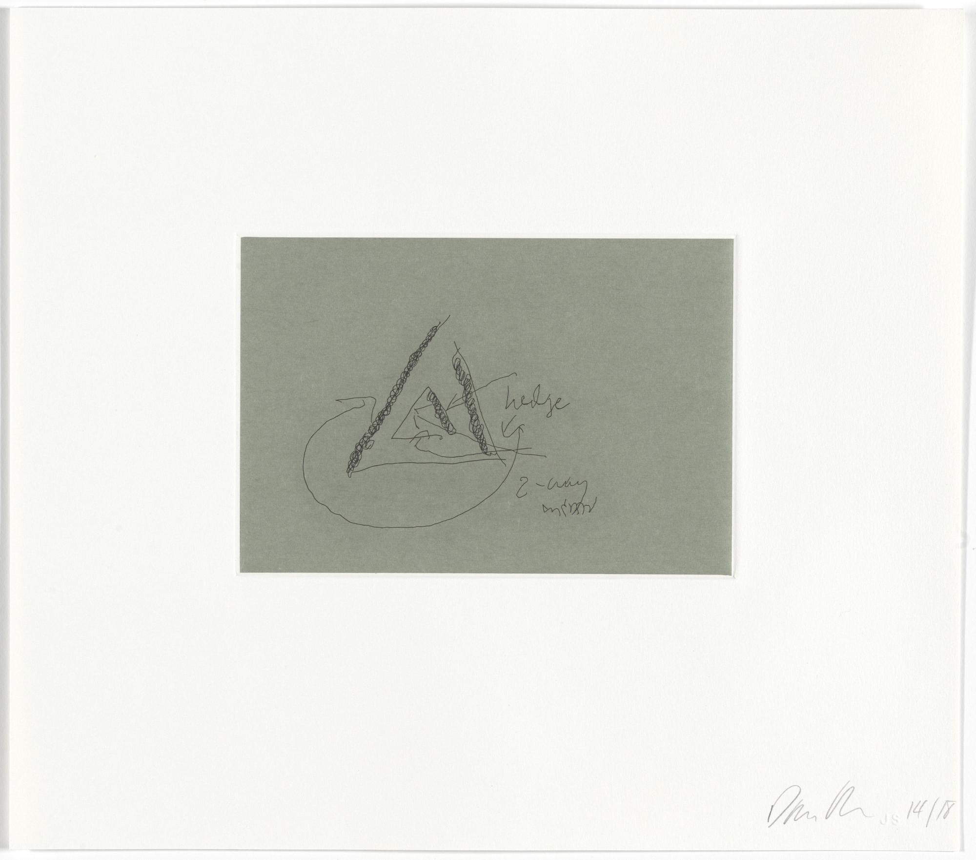 Dan Graham. Untitled from Two-Way Mirror / Hedge Projects