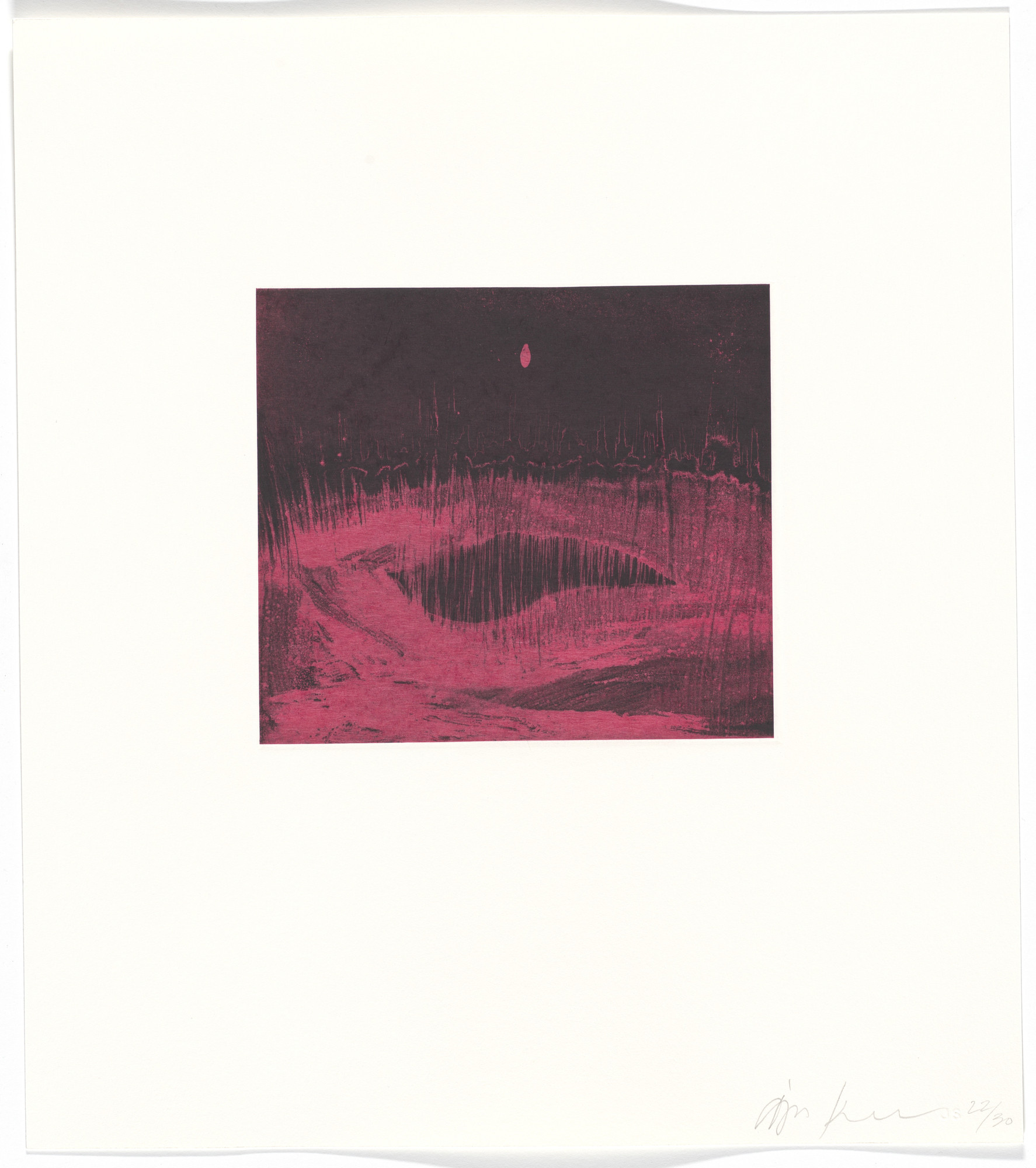 Anish Kapoor. Untitled from Blackness from Her Womb