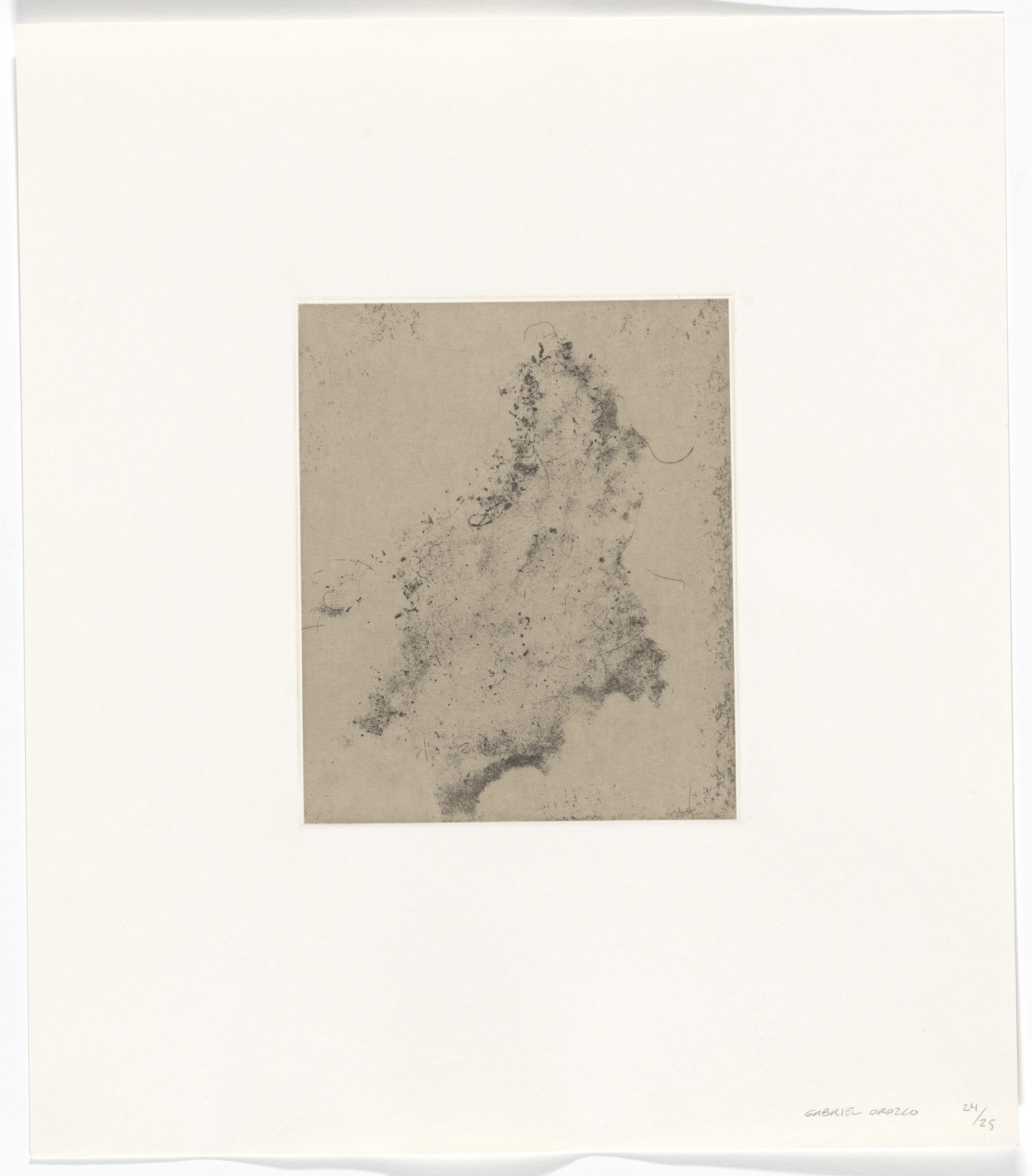 Gabriel Orozco. Untitled from Polvo Impreso (Lint Book)