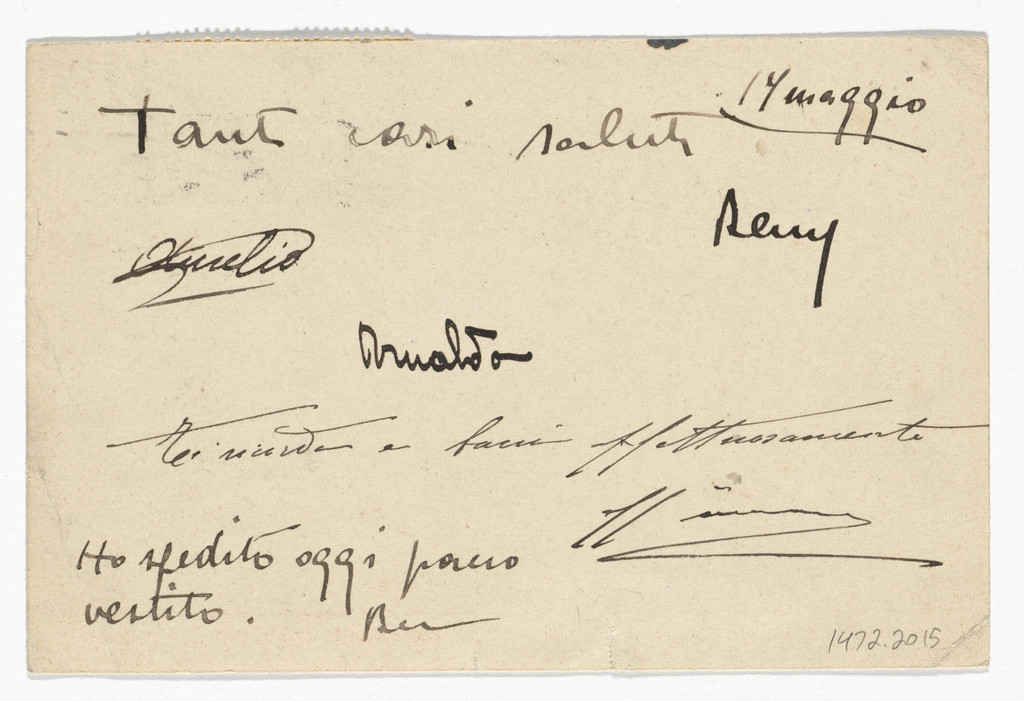 Movimento Futurista stationery postcard