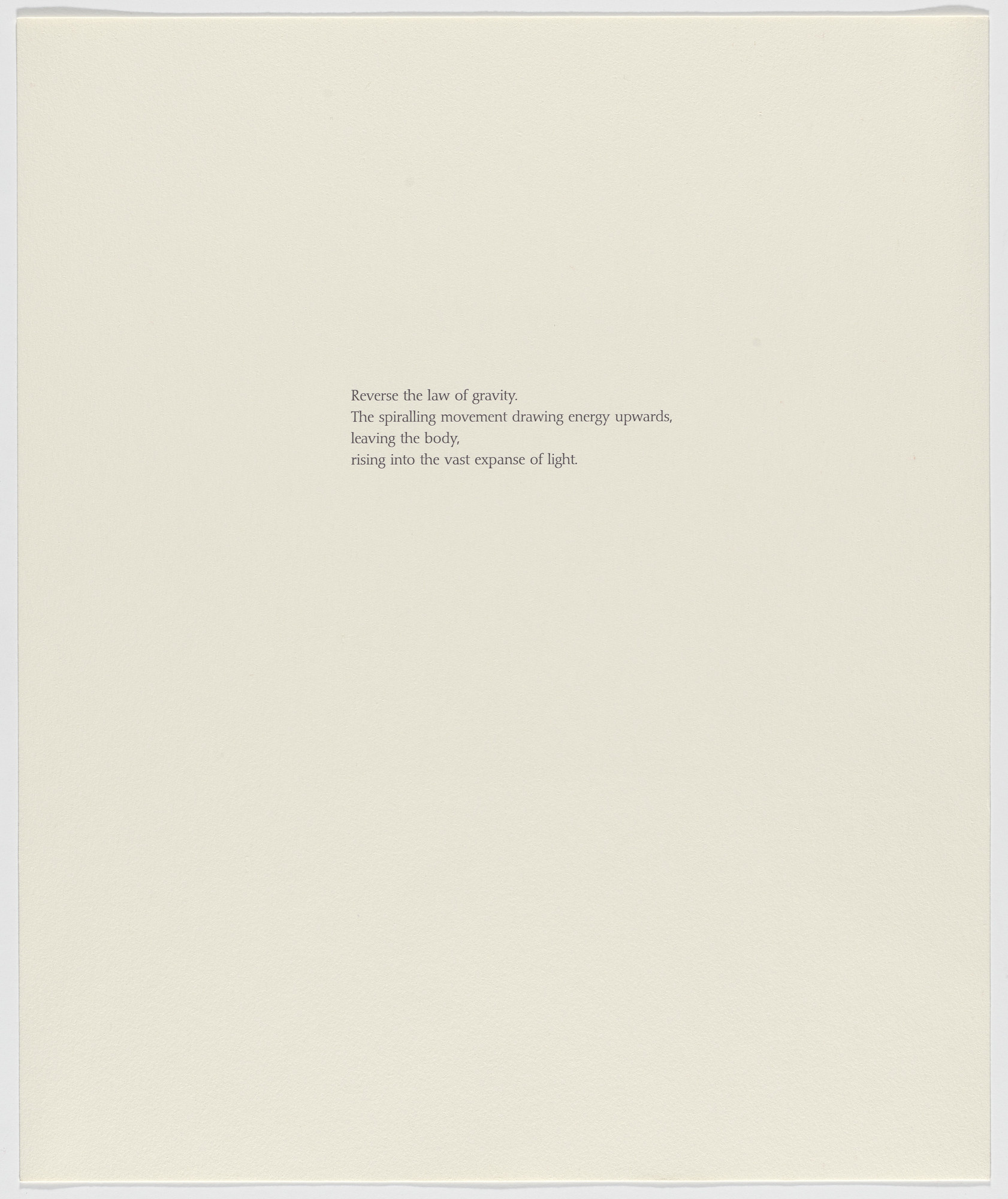 Rebecca Horn. Untitled from Tailleur du Coeur (Tailor of the Heart)