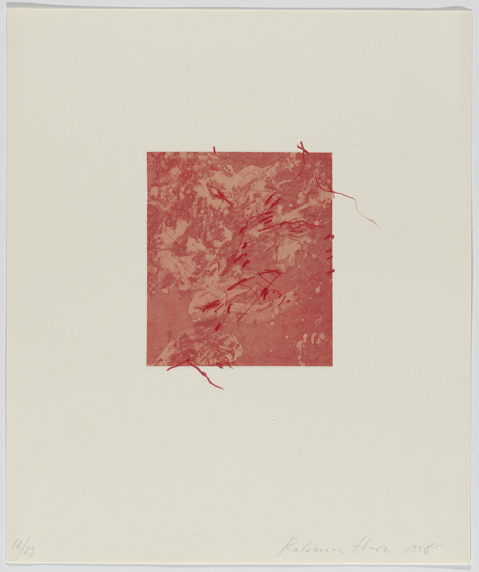 Rebecca Horn. Untitled from Tailleur du Coeur (Tailor of the Heart)