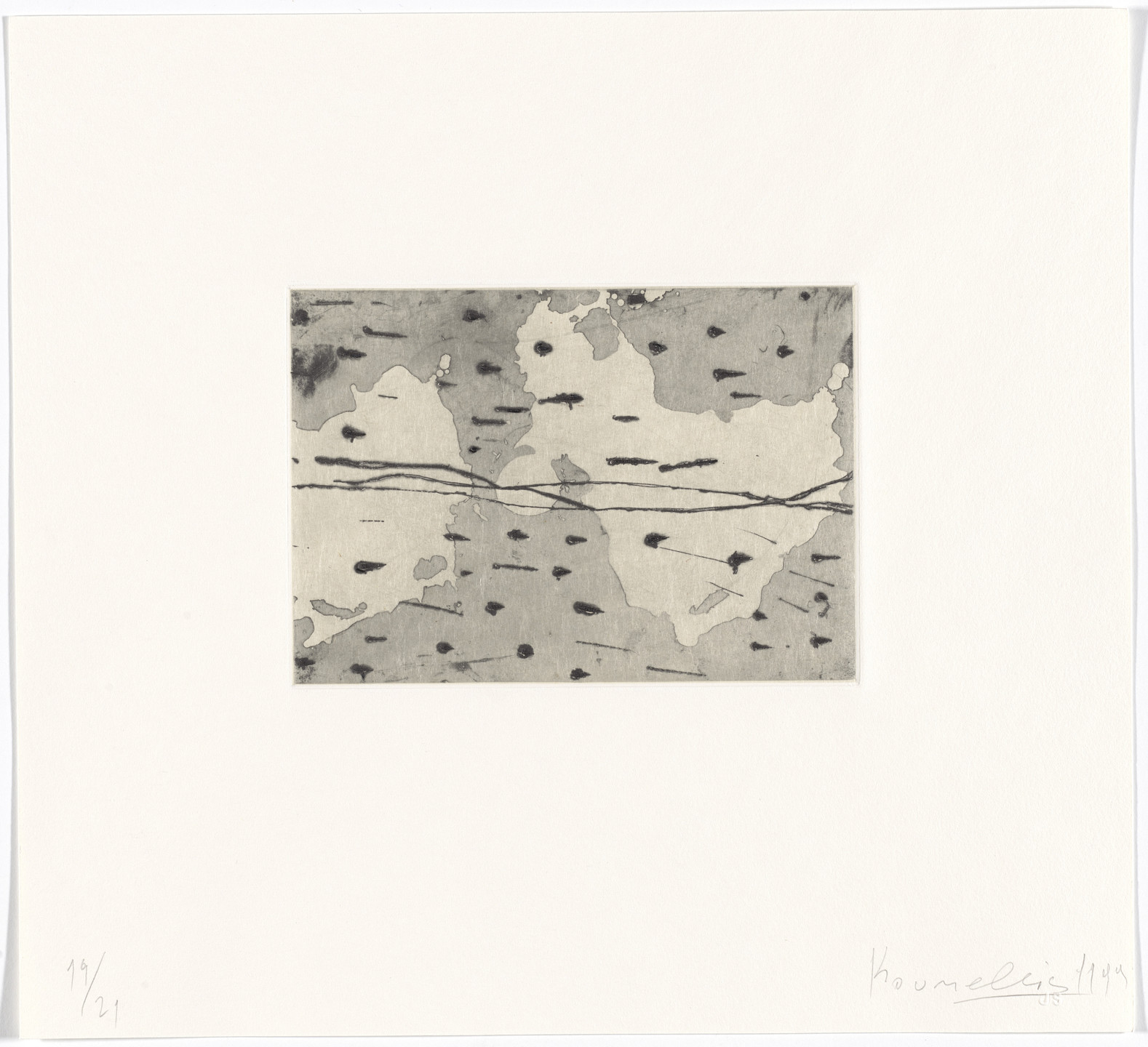 Jannis Kounellis. Untitled from 1999. 1999