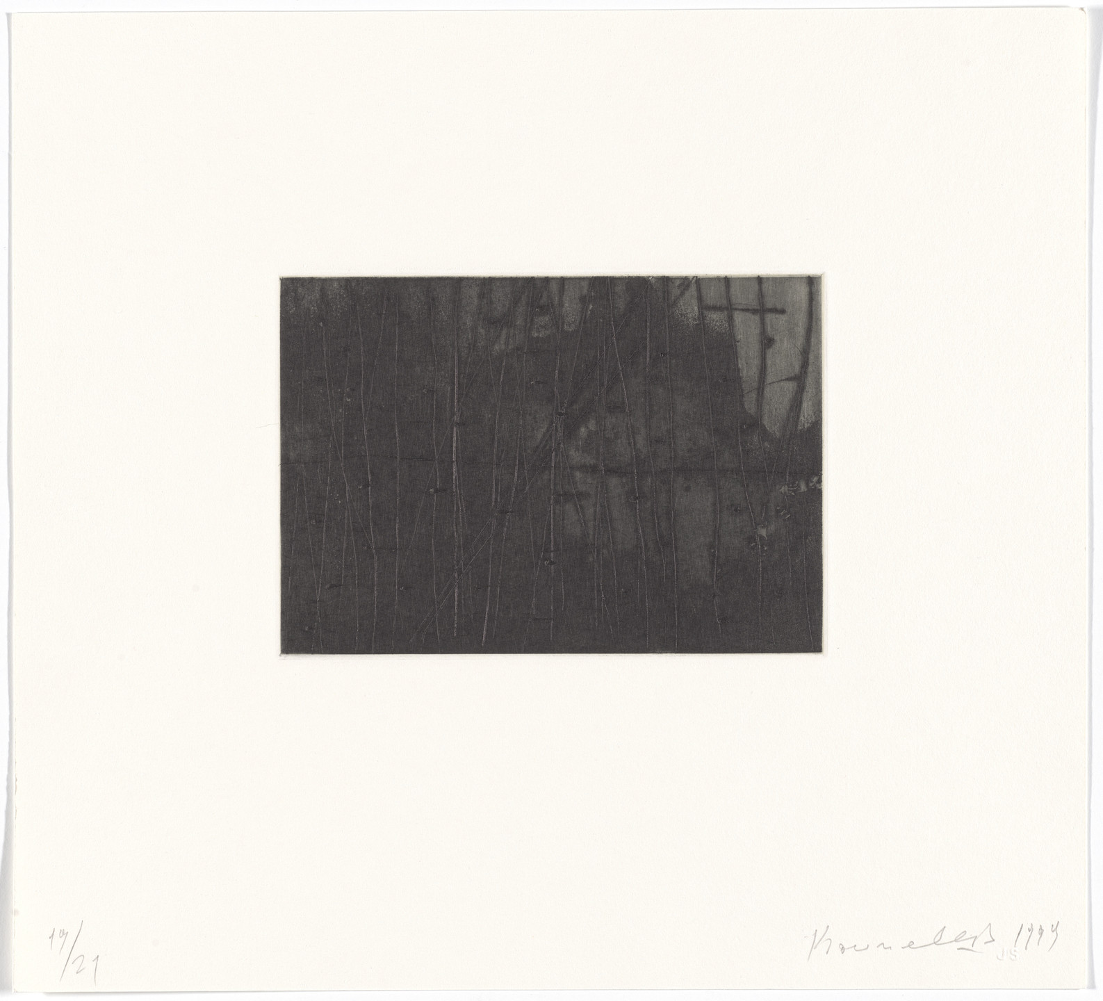 Jannis Kounellis. Untitled from 1999. 1999