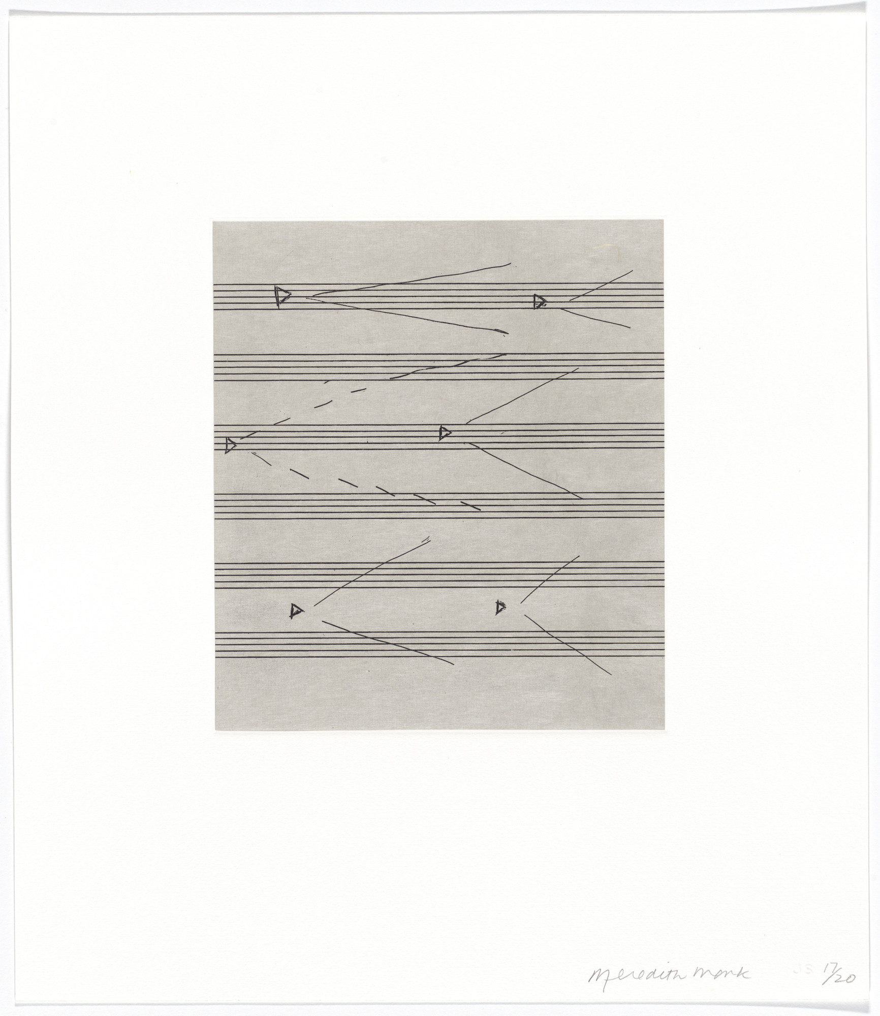 Meredith Monk. Untitled from Vocal Gestures