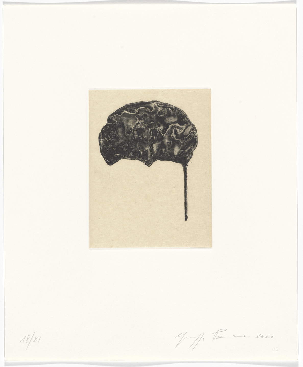 Giuseppe Penone. Untitled from Passi Sulle Cime Dei Gelsi. 2000