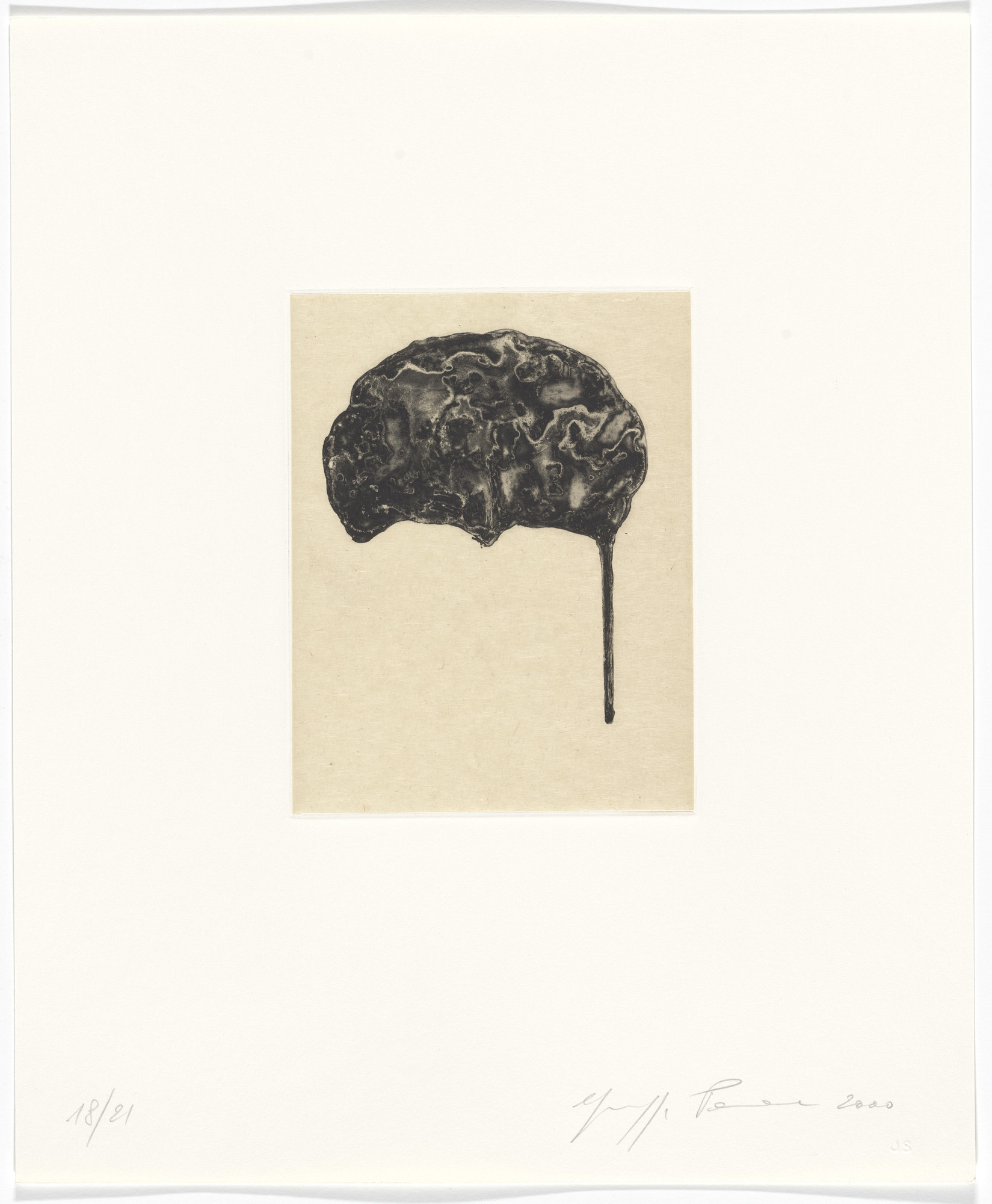 Giuseppe Penone. Untitled from Passi Sulle Cime Dei Gelsi (Footsteps on Mulberry Tree Tops)