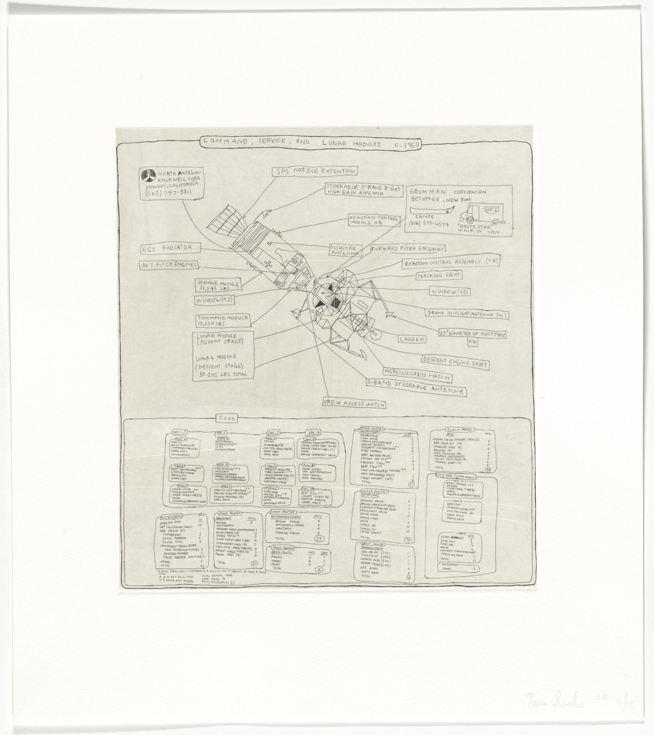 Tom Sachs. Untitled from Space Hardware. 2013