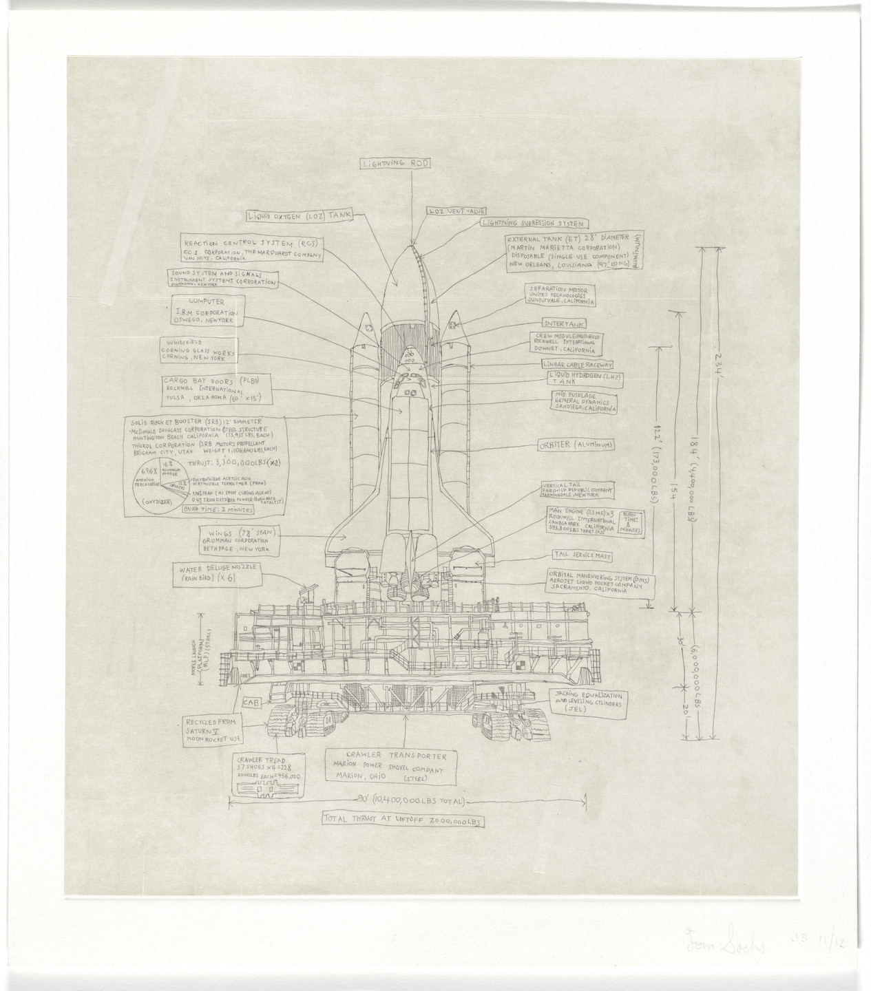 Tom Sachs. Untitled from Space Hardware. 2013