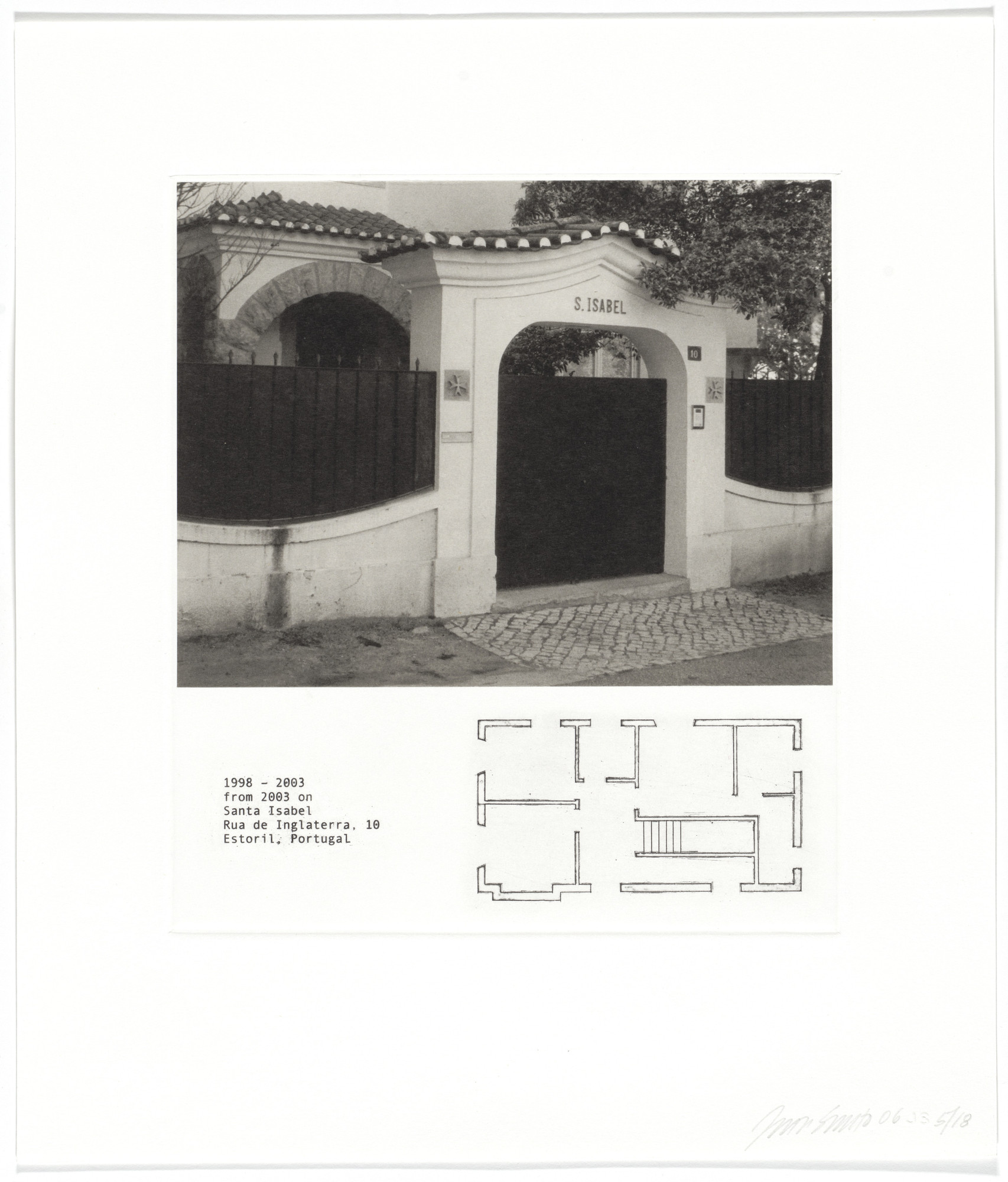 Julião Sarmento. Untitled from Seven Houses & Six Flats
