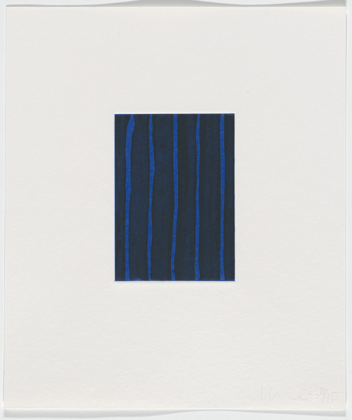 Juan Uslé. Untitled from blumania. 2000