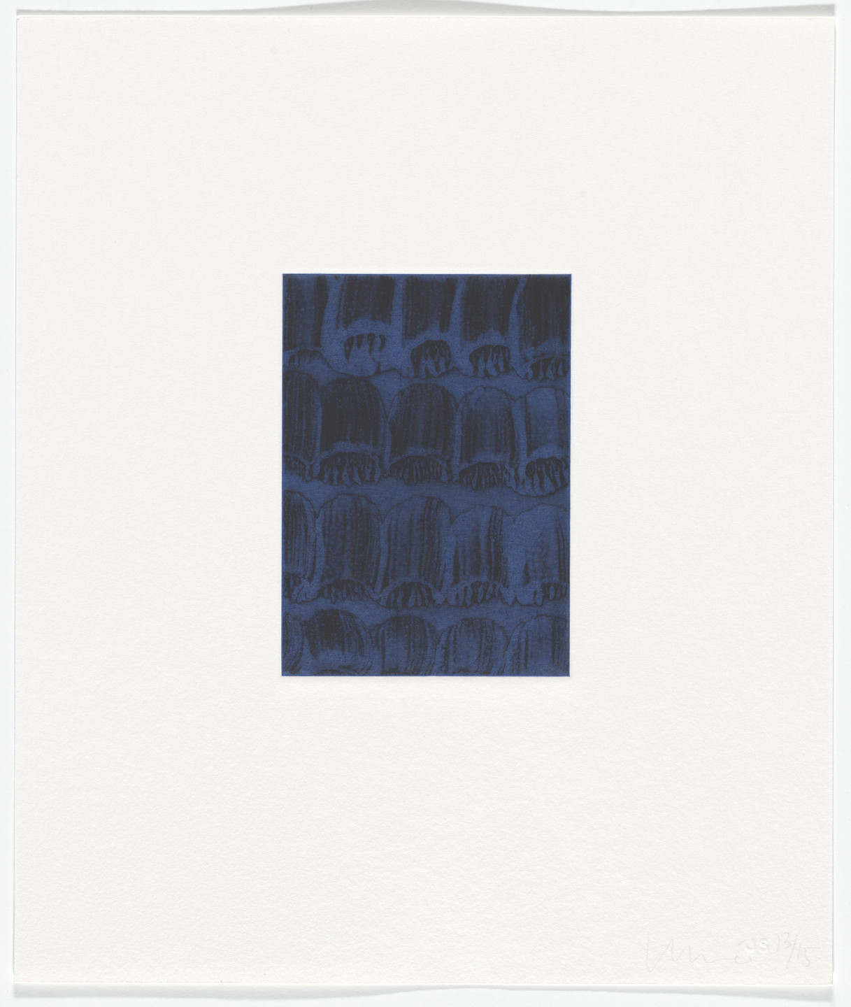 Juan Uslé. Untitled from blumania. 2000