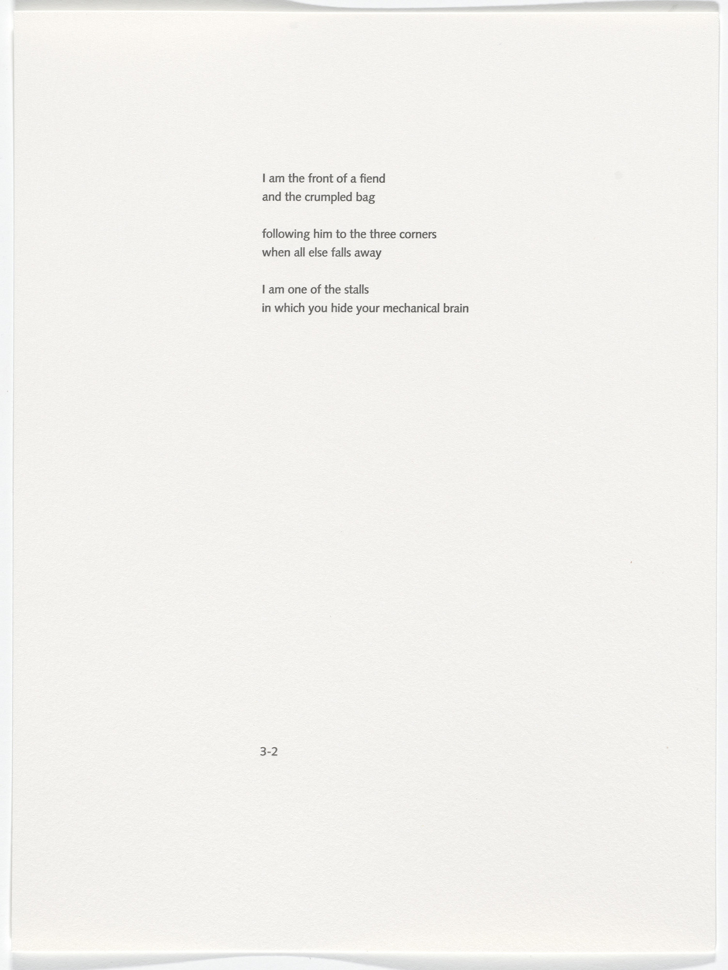 Robert Therrien. Untitled from Dream Hospital