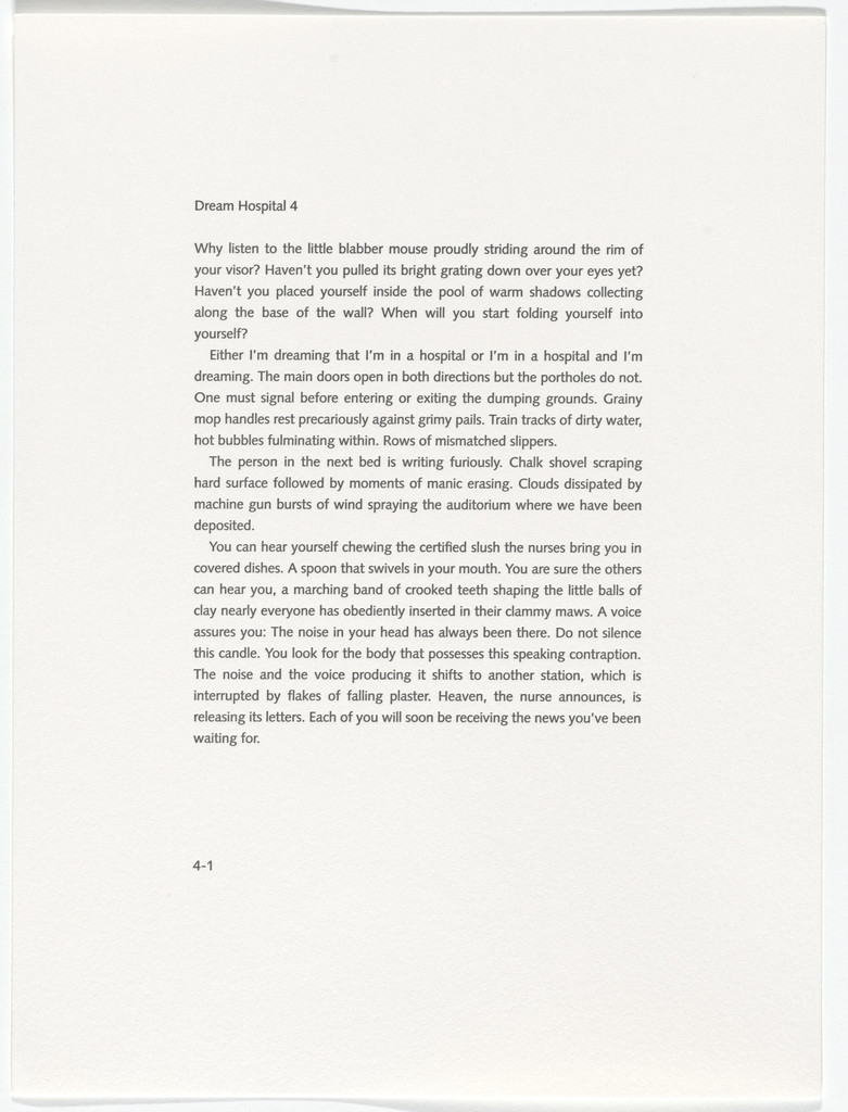 Untitled fromDream Hospital