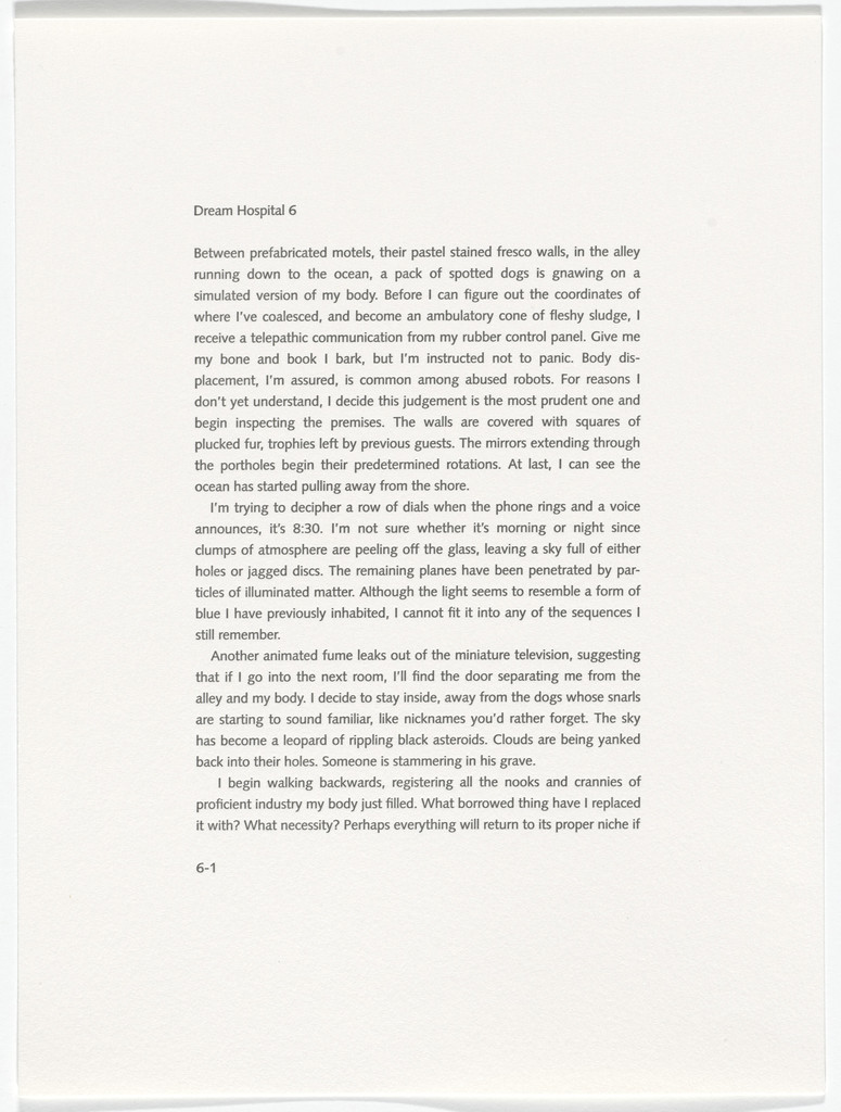 Untitled fromDream Hospital