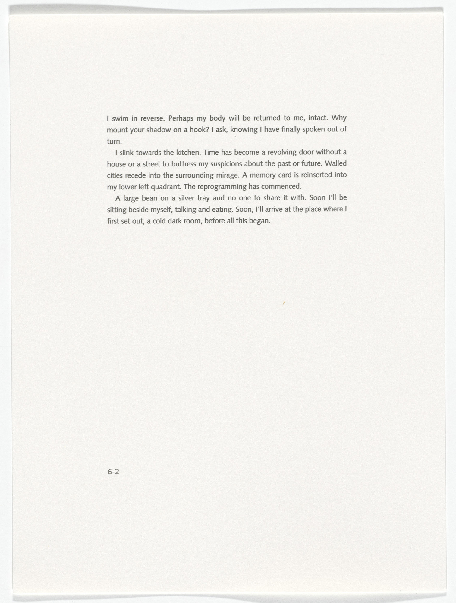 Robert Therrien. Untitled from Dream Hospital
