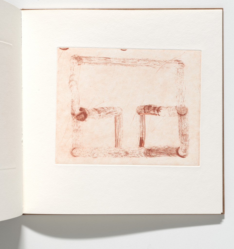 Untitled from Letters, Micha Ullman, 1992