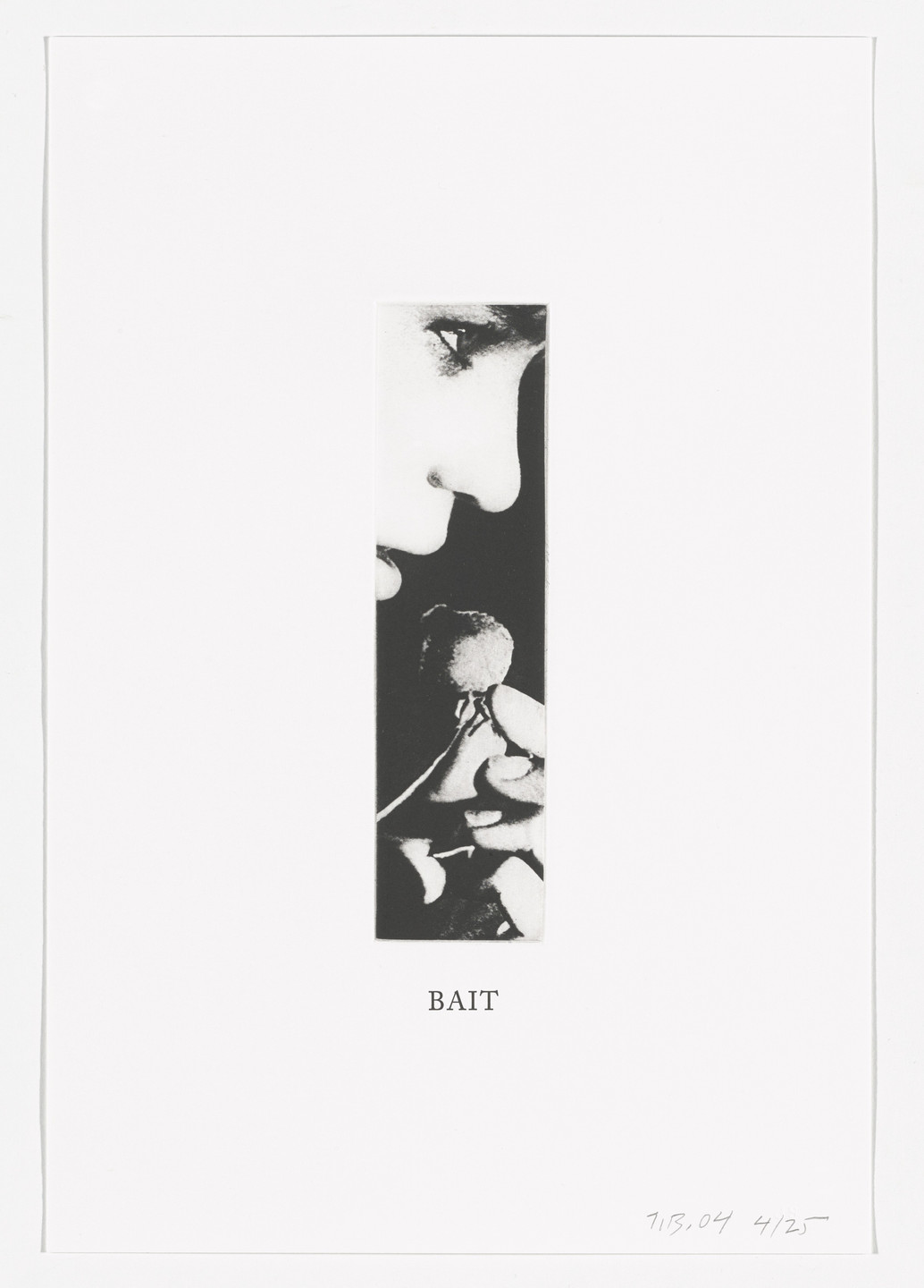 John Baldessari. Bait from Some Narrow Views: (Either Tall or Wide). 2004
