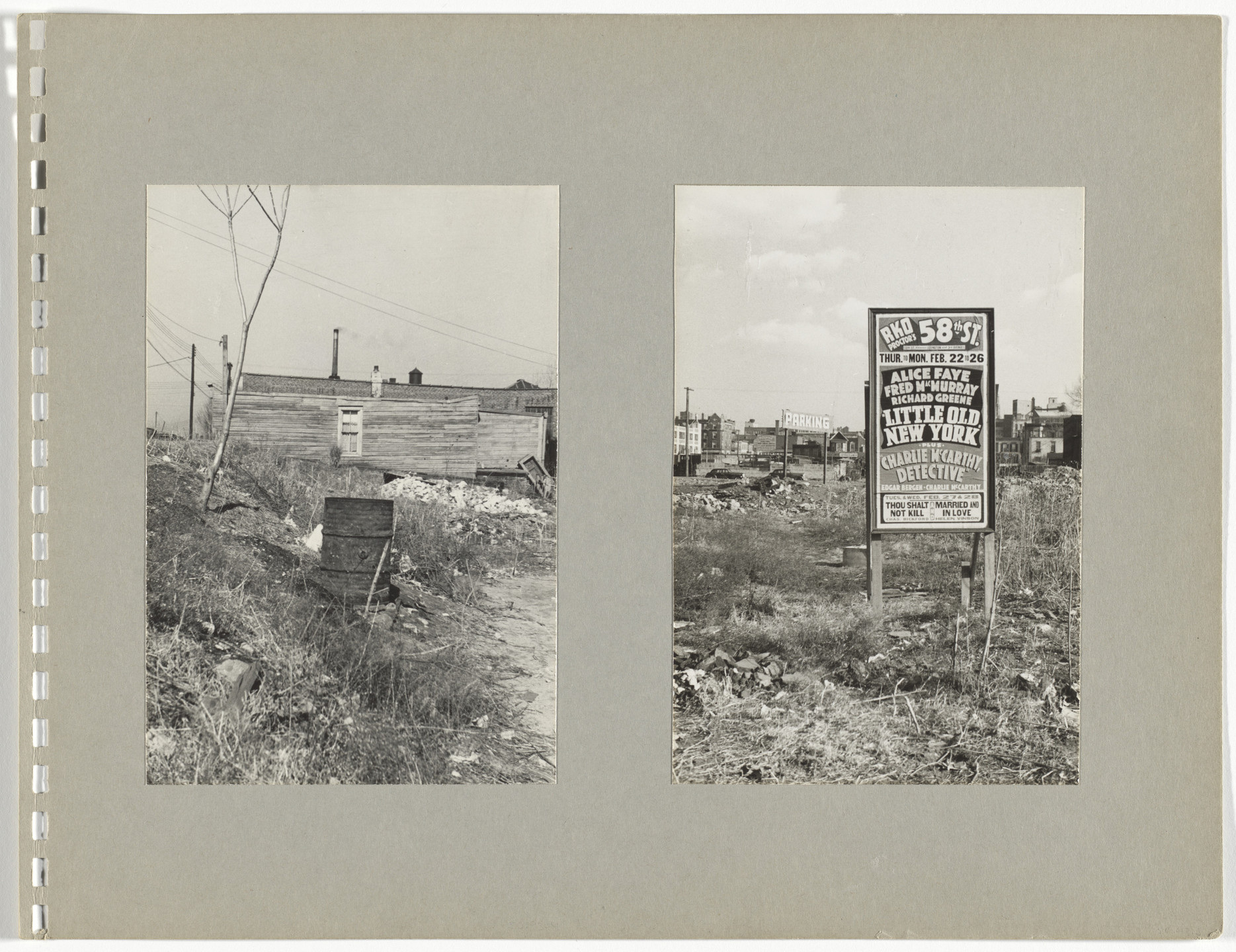 Rudy Burckhardt. Untitled. 1940