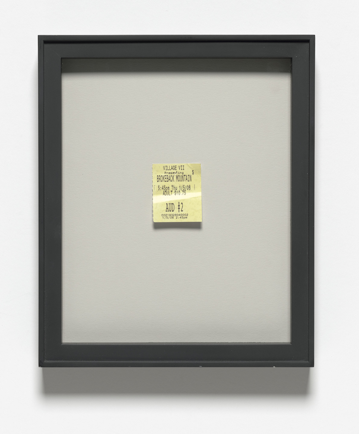 Robert Gober. Brokeback Mountain. 2012