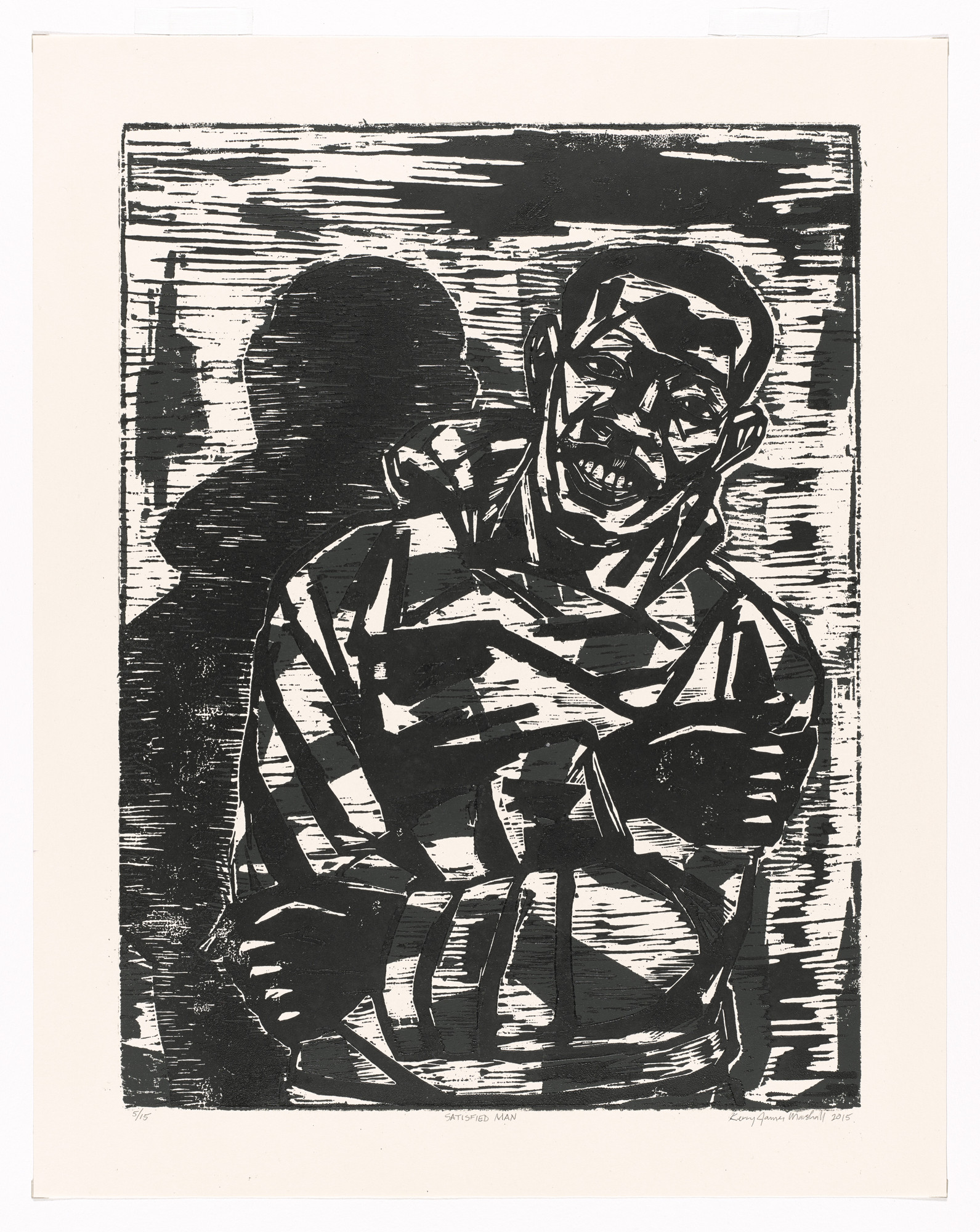 Kerry James Marshall. Satisfied Man