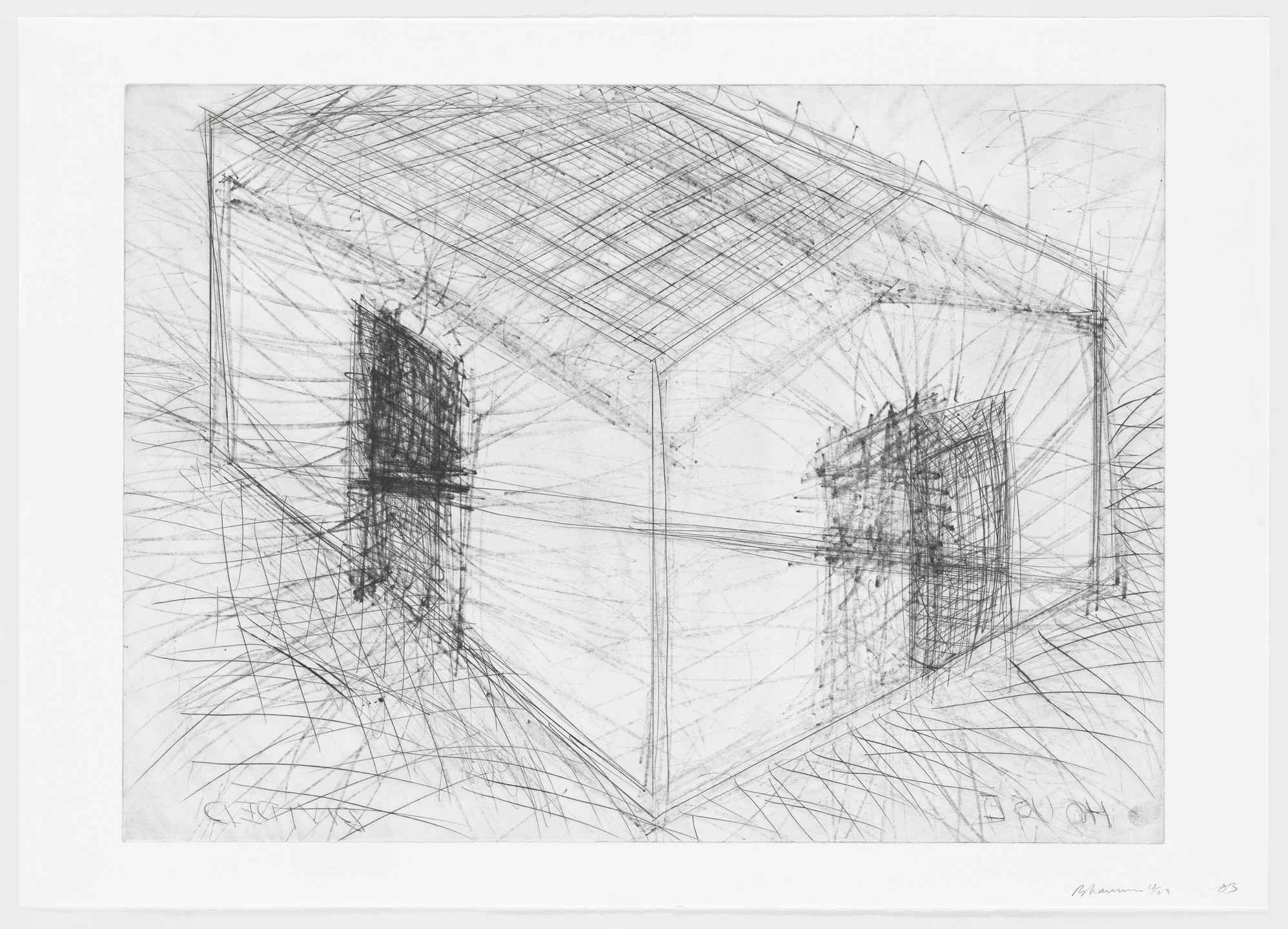 Bruce Nauman. House Divided. 1983