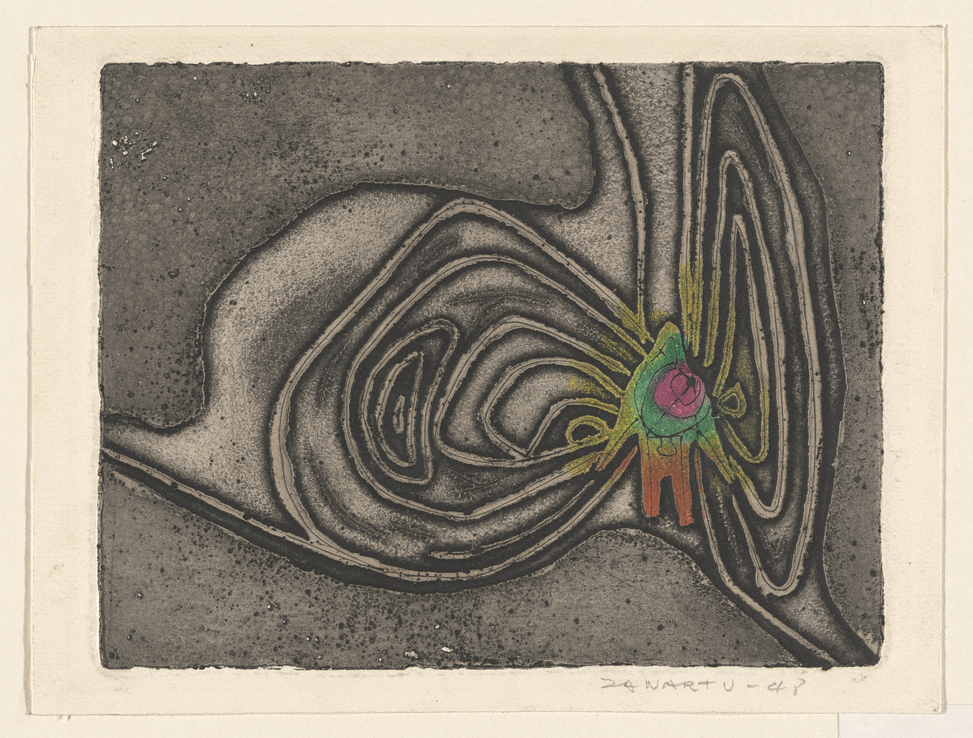 Enrique Zañartu. Composition. 1948
