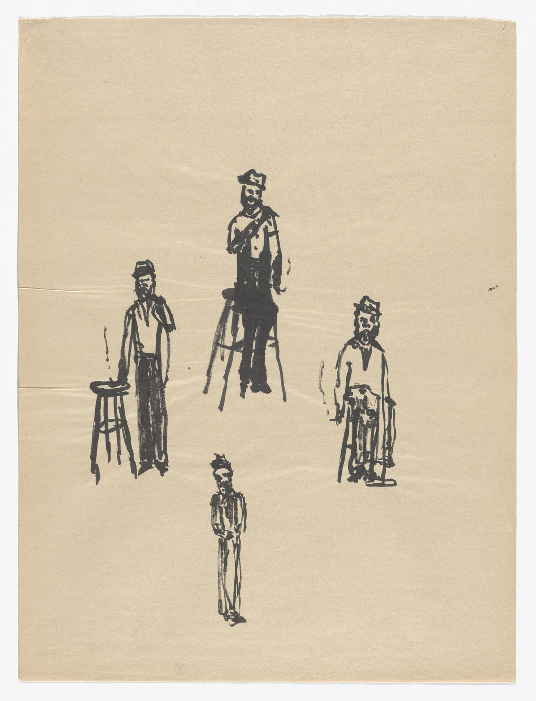 Meg Cranston. The Black Frank Sinatra (Marvin's Fantasy) from God Love the Tragic Artist: Meg Cranston on the Life of Marvin Gaye. 1995