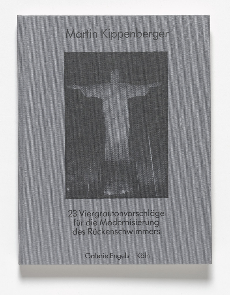 23 Viergrautonvorschläge für die Modernisierung des Rückenschwimmers, by Martin Kippenberger