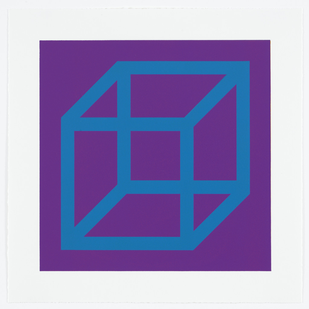 Untitled from Cubes in Color on Color
