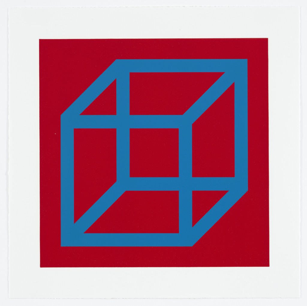 Untitled from Cubes in Color on Color