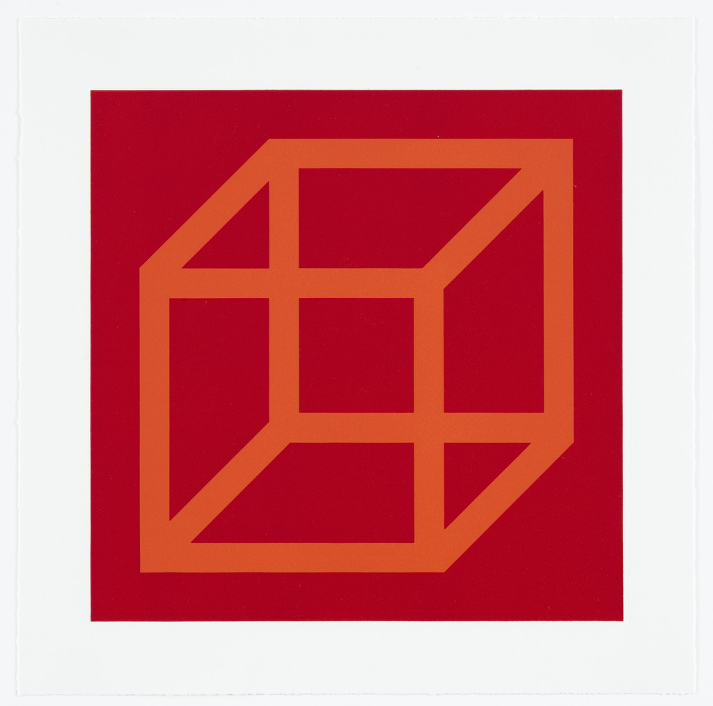 Untitled from Cubes in Color on Color