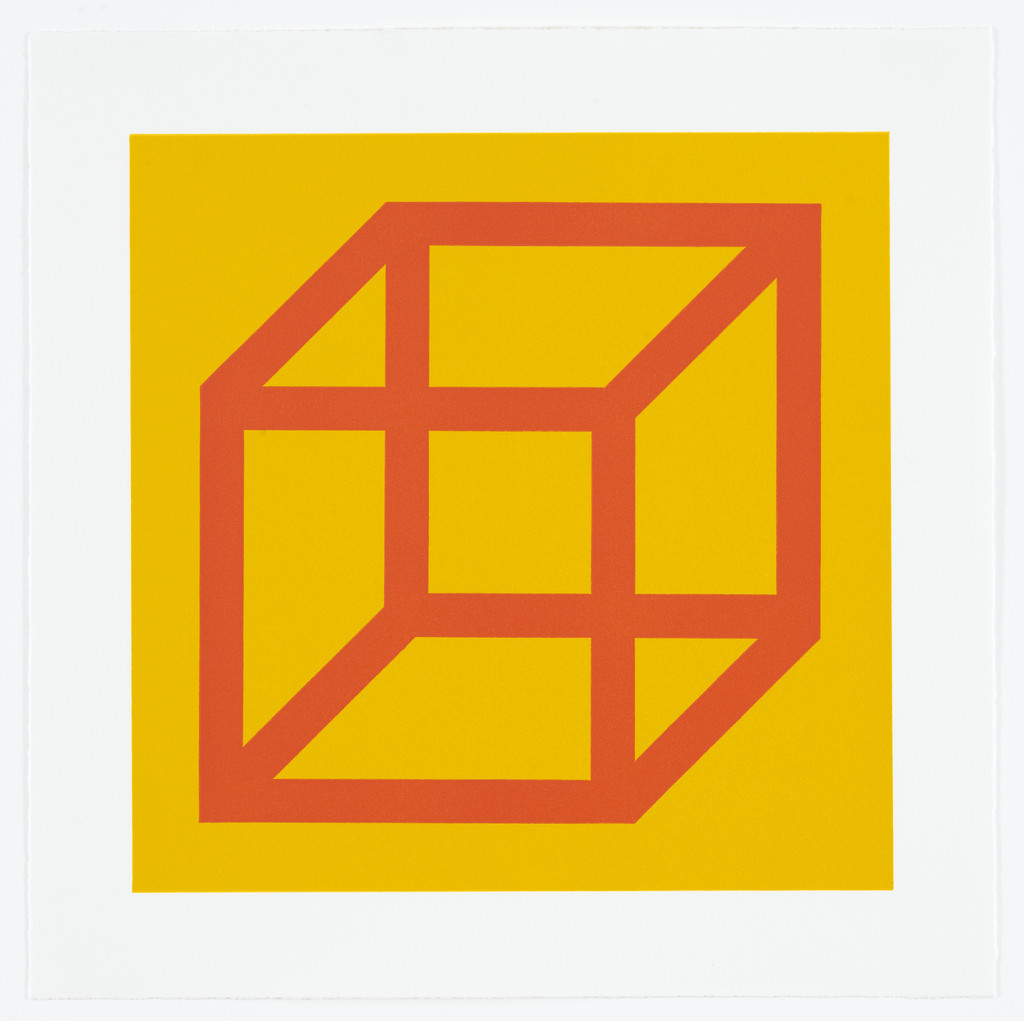 Untitled from Cubes in Color on Color
