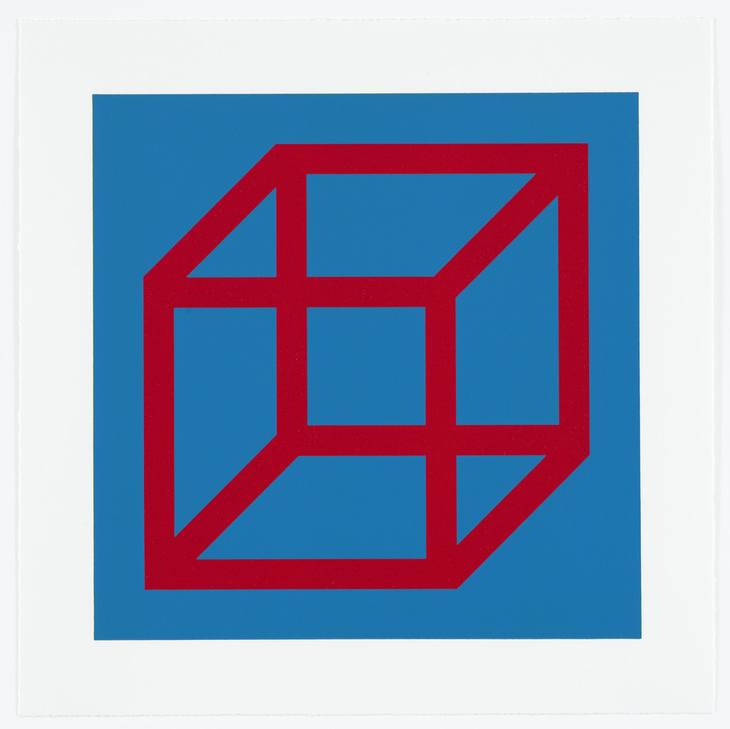 Untitled from Cubes in Color on Color