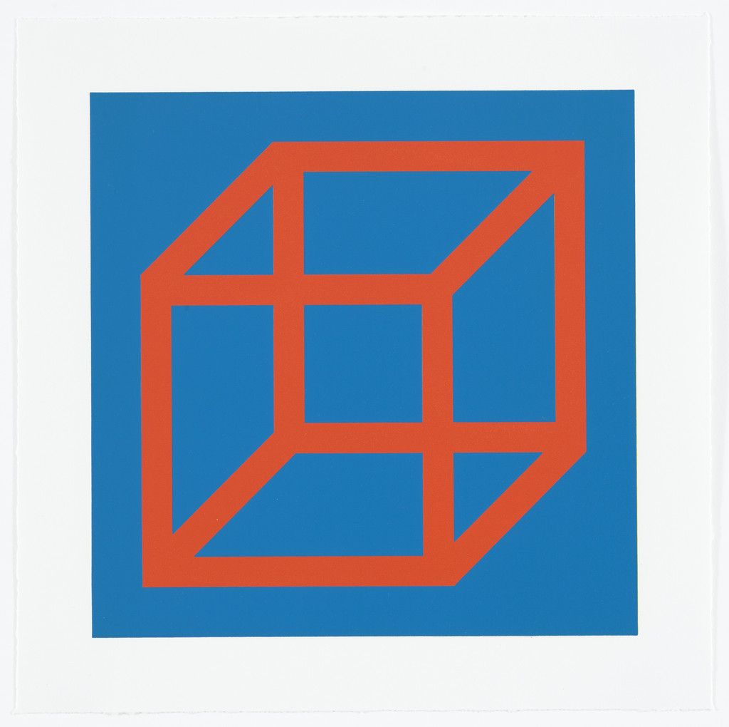Untitled from Cubes in Color on Color