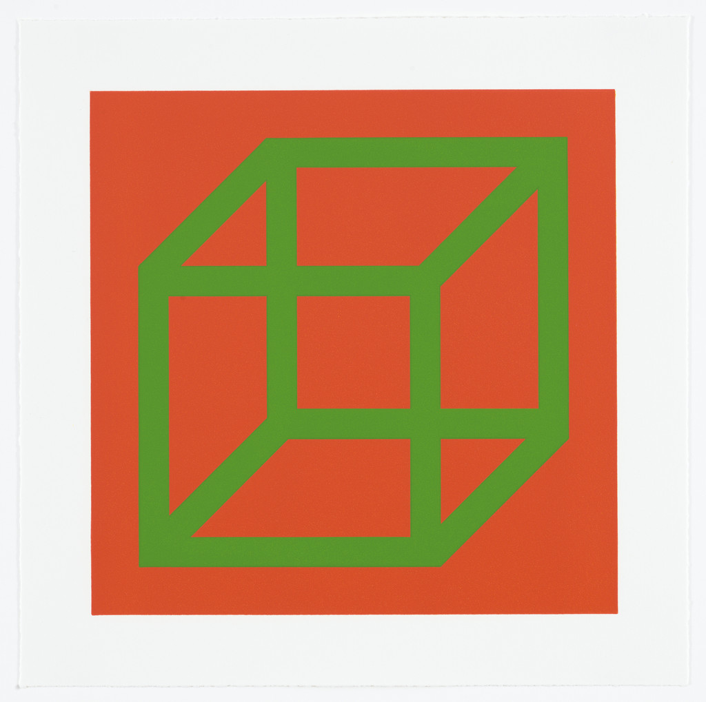 Untitled from Cubes in Color on Color