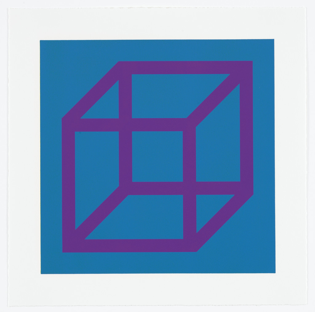 Untitled from Cubes in Color on Color