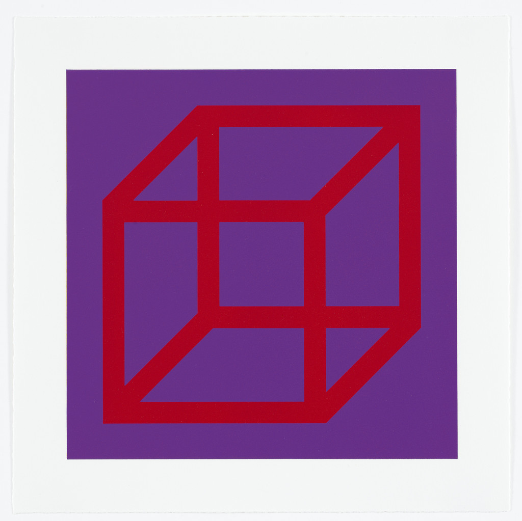 Untitled from Cubes in Color on Color