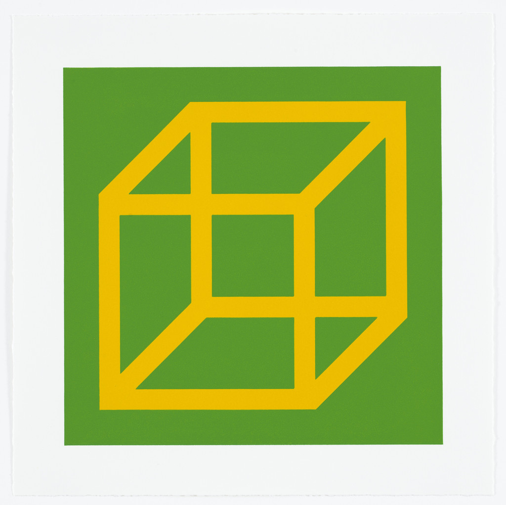 Untitled from Cubes in Color on Color