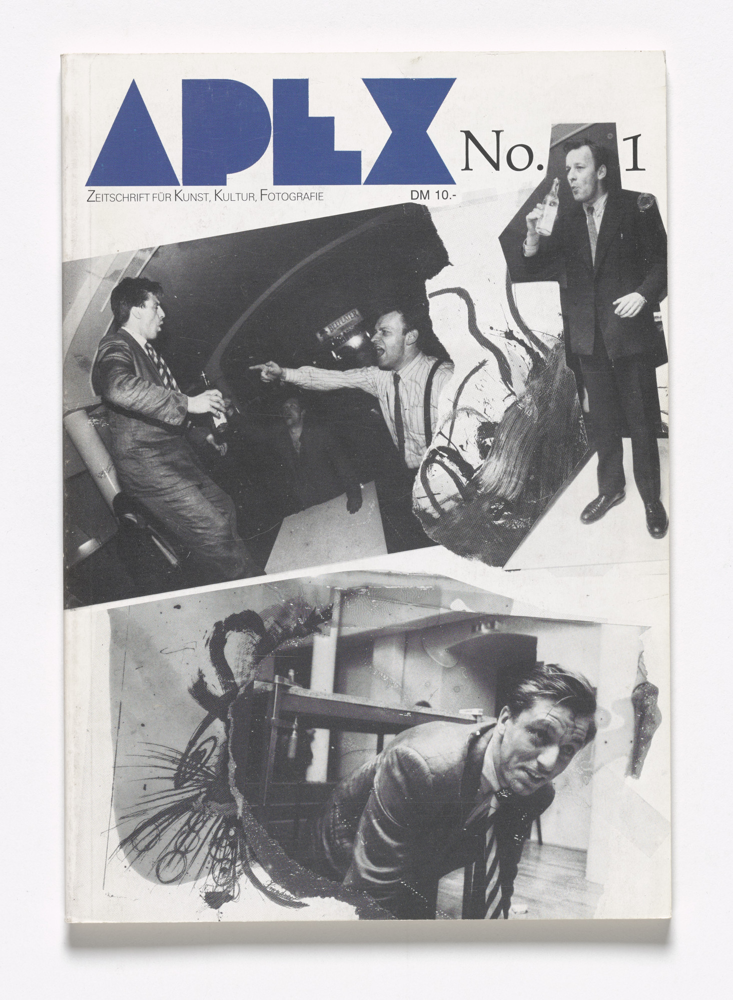Martin Kippenberger, Albert Oehlen. Apex. Zeitschrift für Kunst, Kultur, Fotografie, no. 1

