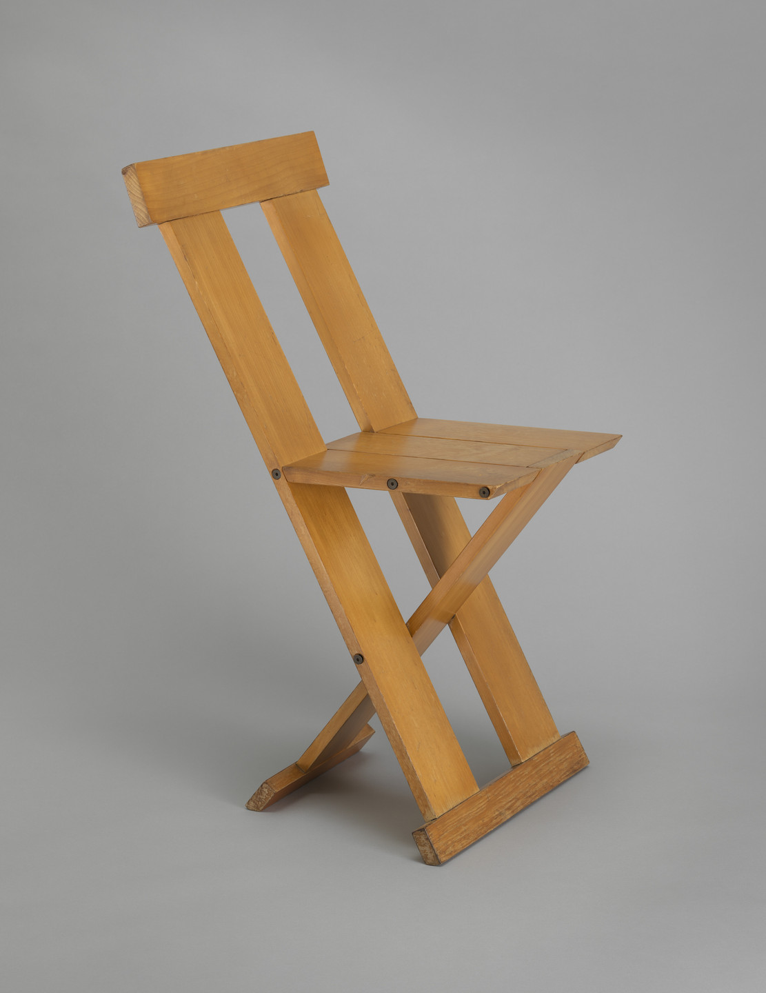 Lina Bo Bardi, Marcelo Ferraz, Marcelo Suzuki. Frei Egídio chair. c.1986