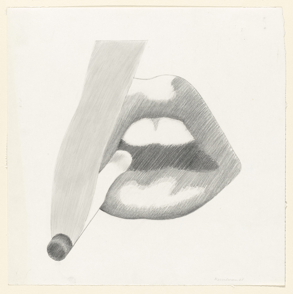 Study for Smoker, 4 (Mouth, 18)